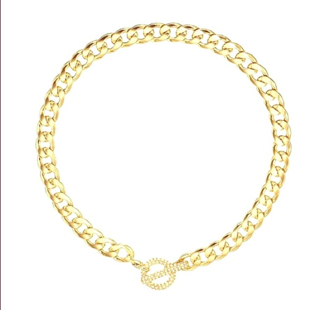 Chunky link 18” necklace